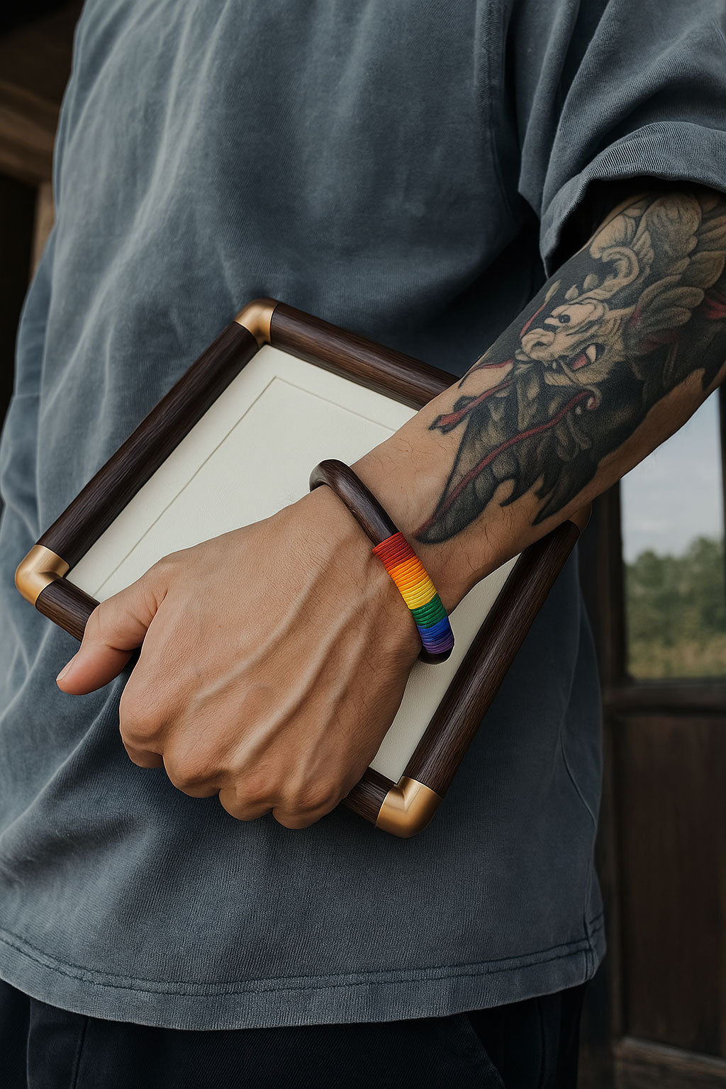 Pridewood Arc Bracelet