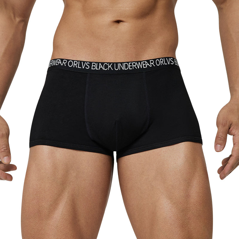 OR6115 Men's Modal Boxer Briefs - Breathable Soft Trunks for Daily & Sport