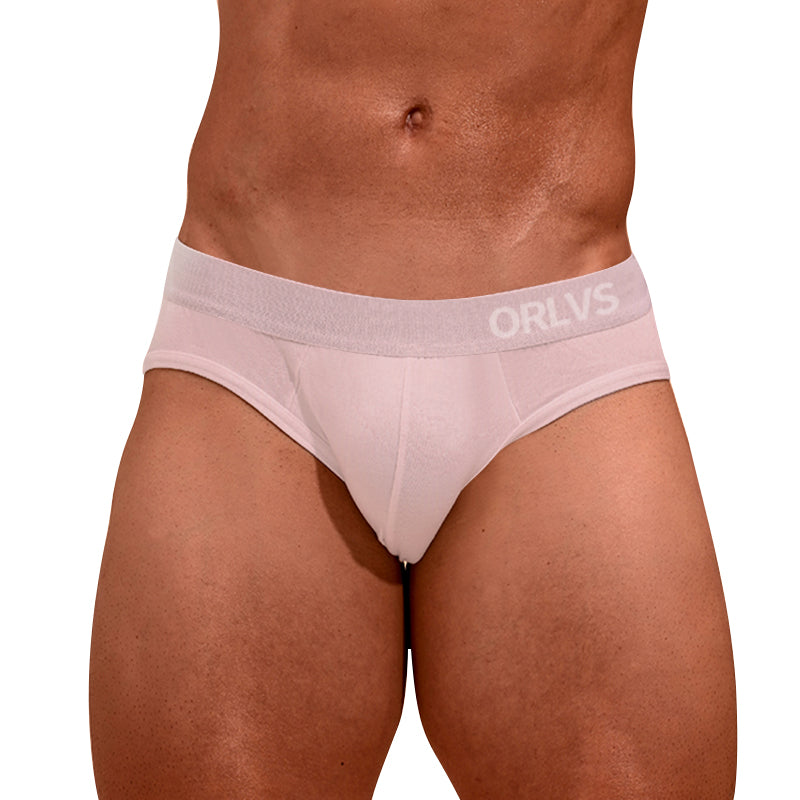 OR6205 Breathable Modal Low-Rise Briefs with Pouch | Sexy Seamless Underwear for Men