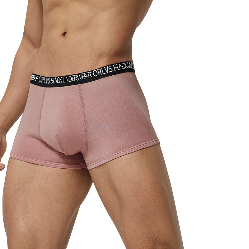 OR6115 Men's Modal Boxer Briefs - Breathable Soft Trunks for Daily & Sport