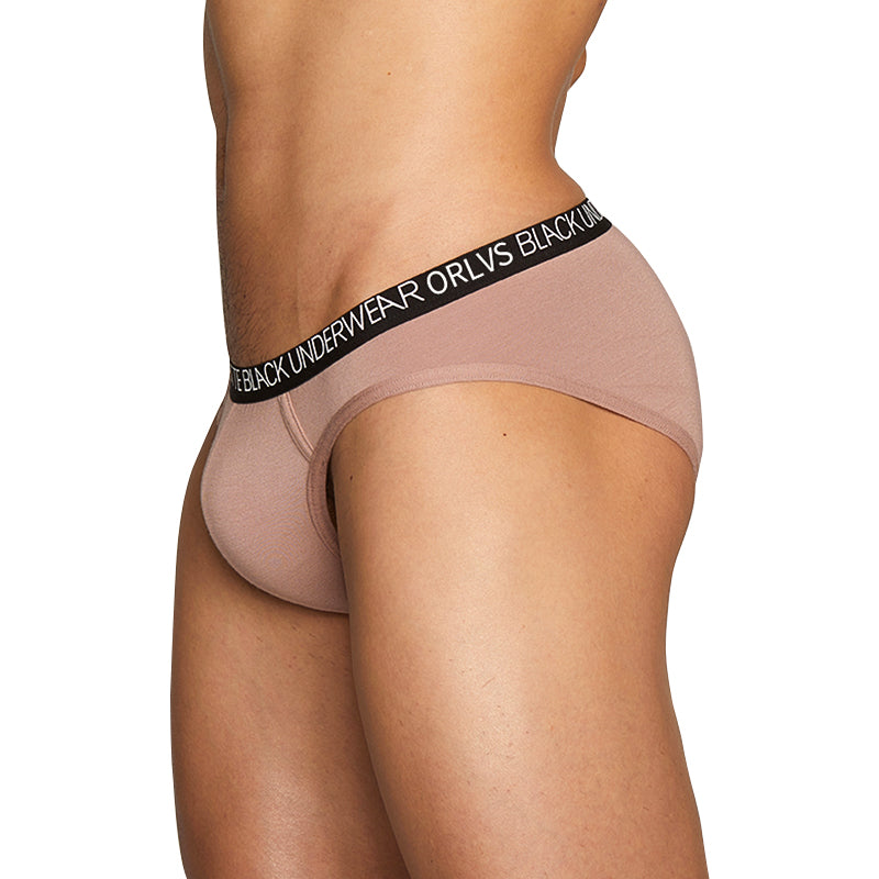 OR6103 Men's Sexy Briefs - Low Rise Cotton Underwear with Logo Waistband |VMee