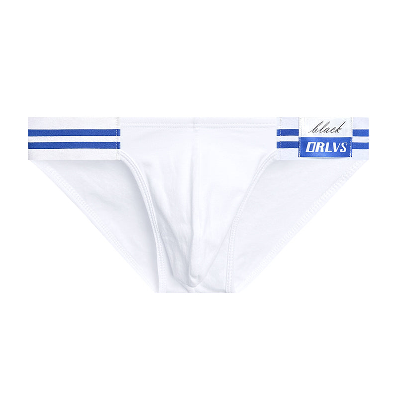 OR6266 Men's Low-Rise Cotton Briefs with Elastic Band – Sexy & Breathable