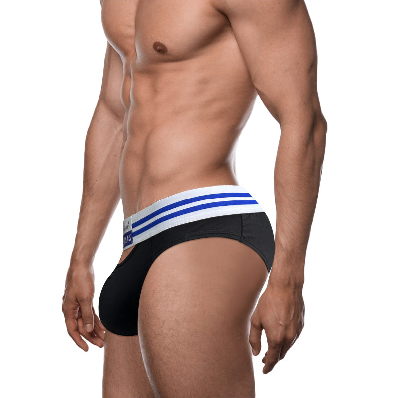 OR6245 Men's Low Rise Modal Sexy Cutout Brief Underwear