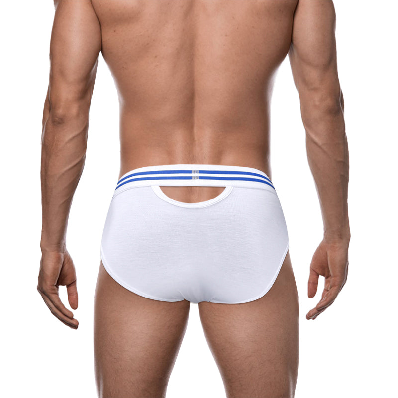 OR6245 Men's Low Rise Modal Sexy Cutout Brief Underwear