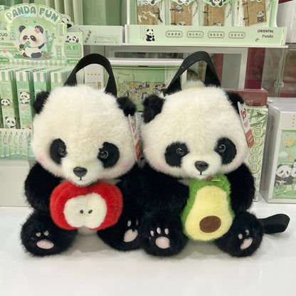 Cute Panda Backpack; Double Shoulder Bag; Chengdu, China; Speed Backpack