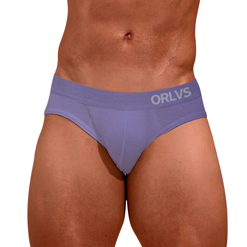 OR6205 Breathable Modal Low-Rise Briefs with Pouch | Sexy Seamless Underwear for Men
